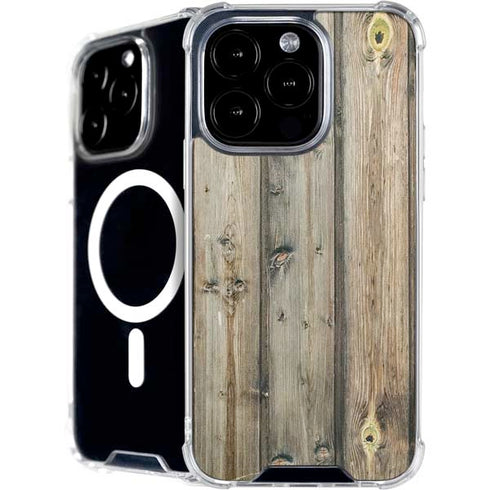 Natural Weathered Wood iPhone 16 Pro MagSafe Case